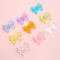 Perle acrylique, Noeud papillon, DIY & modèles différents pour le choix, plus de couleurs à choisir Vendu par sac