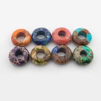 Eindruck Jaspis Perlen, Impression Jaspis, Kreisring, DIY, keine, 14x14x6mm, verkauft von PC