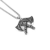 Titanium Steel Jewelry Necklace, Axe, polished, fashion jewelry & for man cm 