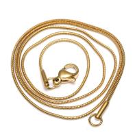 Halskette, 304 Edelstahl, plattiert, Modeschmuck & unisex & verschiedene Stile für Wahl, keine, 0.9mm, verkauft von PC