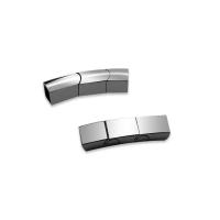 Rectangle Stainless Steel Magnetic Clasp, 316 Stainless Steel, polished original color [
