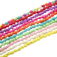 Синтетические бирюзовые бусы, Синтетическая бирюза, DIY & разный размер для выбора, Много цветов для выбора, длина:Приблизительно 36-43 см, 10пряди/сумка, продается сумка[
