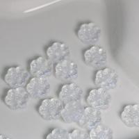 Miracle Acrylic Beads, Flower, DIY, clear Approx [