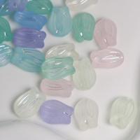 Frosted Acrylic Beads, Tulip, DIY Approx 