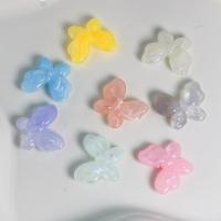Perles Miracle acryliques, Acrylique, papillon, DIY, plus de couleurs à choisir Environ Vendu par sac