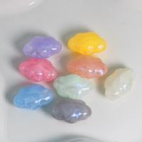 Miracle Acryl Perlen, Wolke, DIY, keine, 26.6x17.2x13.5mm, ca. 150PCs/Tasche, verkauft von Tasche