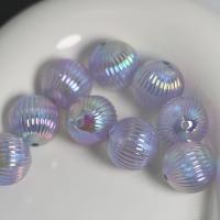 Perles Miracle acryliques, Acrylique, Rond, DIY, violet, 16mm, Environ Vendu par sac[