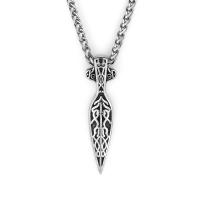 Titanium Steel Jewelry Necklace, polished, fashion jewelry & Unisex cm 