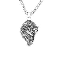 Titanium Steel Jewelry Necklace, Fox, polished, fashion jewelry & Unisex cm 