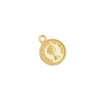 Brass Jewelry Pendants, Zinc Alloy, high quality plated, DIY gold 