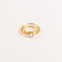 Акриловые палец кольцо, Акрил, ювелирные изделия моды & Мужская & со стразами, Много цветов для выбора, 1.7cm, продается PC