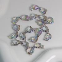 Perles acryliques plaquée, Acrylique, Noeud papillon, DIY, multicolore Environ Vendu par sac[