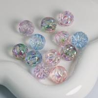 Perles acryliques plaquée, Acrylique, DIY, plus de couleurs à choisir, 15.5mm, Environ Vendu par sac