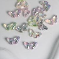 Perles Miracle acryliques, Acrylique, papillon, DIY, plus de couleurs à choisir Environ Vendu par sac[
