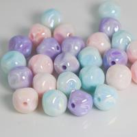 Perle acrylique, DIY & lumineux, plus de couleurs à choisir, 16mm, Environ Vendu par sac[