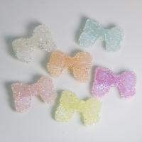 Acrylic Costume Accessories, Bowknot, DIY, mixed colors Approx 