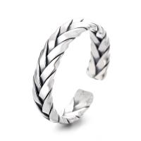 Sterling Silver Finger Ring, 925 Sterling Silver, fashion jewelry & for woman, 4-5mm 