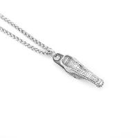 Titanium Steel Jewelry Necklace, Crocodile, polished, fashion jewelry & for man cm [