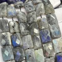 Labradorite Beads, Rectangle, DIY & faceted Approx 39 cm 