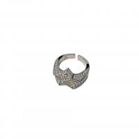 Zinc Alloy Finger Ring, plated, Unisex & micro pave cubic zirconia [