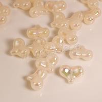 Perle acrylique, coeur, DIY & lumineux Environ Vendu par sac