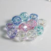 Perles acryliques plaquée, Acrylique, DIY, plus de couleurs à choisir Environ Vendu par sac