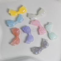 Perles Miracle acryliques, Acrylique, Noeud papillon, DIY, plus de couleurs à choisir Environ Vendu par sac