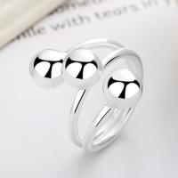 Sterling Silver Finger Ring, 925 Sterling Silver, fashion jewelry & for woman 
