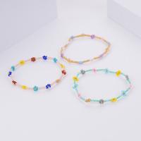 Glass Seed Beads Bracelets, Seedbead, fashion jewelry & for woman Approx 17 cm 
