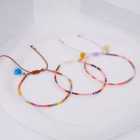 Glass Seed Beads Bracelets, Seedbead, fashion jewelry & for woman Approx 15 cm 