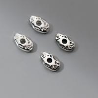 Sterling Silver Spacer Beads, 925 Sterling Silver, Antique finish, DIY Approx 2.1mm 