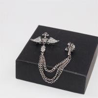 Zinc Alloy Jewelry Brooch, Unisex, 3.9cmu00d74cm,1.7cm,2.6cm 