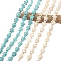 Synthetische Türkis Perlen, DIY, keine, 15x18mm, Länge:ca. 41-42 cm, 10SträngeStrang/Tasche, verkauft von Tasche