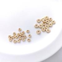 Brass Spacer Beads, 14K gold plated, fashion jewelry & DIY golden 