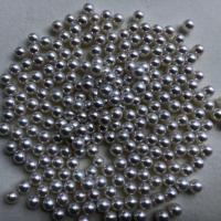Half Drilled Cultured Freshwater Pearl Beads, Round, DIY & half-drilled, white [