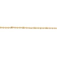 Brass Chain Necklace, 14K gold plated, Unisex gold [