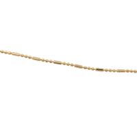 真鍮チェーンネックレス, 銅, 14 K ゴールド メッキ, ユニセックス & 異なるサイズの選択, ゴールド, 売り手 パソコン