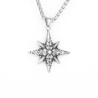 Titanium Steel Jewelry Necklace, polished, fashion jewelry & Unisex cm 