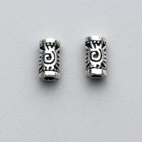 Sterling Silver Spacer Beads, 925 Sterling Silver, Antique finish, DIY, silver color Approx 1.8mm 