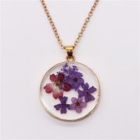 Resin Necklace, with 304 Stainless Steel Chain, fashion jewelry & Unisex, 33mm Approx 45 cm, Approx 