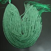 Grün Aventurin Stein Perlen , Grüner Aventurin, DIY & verschiedene Größen vorhanden, Länge:ca. 16 ZollInch, verkauft von Strang[