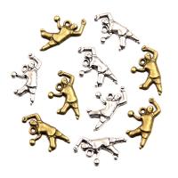 Character Shaped Zinc Alloy Pendants, plated, vintage & DIY Approx 
