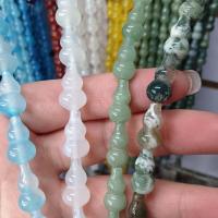 Perles de pierre gemme unique, Pierre naturelle, calebasse, DIY, plus de couleurs à choisir Environ 38 cm, Vendu par brin