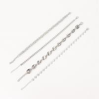 Titanium Steel Bracelet & Bangle, polished, fashion jewelry & Unisex Approx 19 cm 