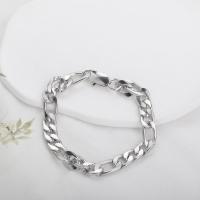 Titanium Steel Chain Necklace, polished, fashion jewelry & Unisex original color 