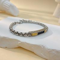 Stainless Steel Chain Bracelets, 304 Stainless Steel, with 3cm extender chain, plated, fashion jewelry & Unisex Approx 18 cm 