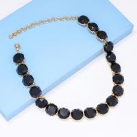 Acrylic Necklace, Zinc Alloy, with Acrylic, with 9CM extender chain, fashion jewelry & for woman Approx 34 cm 