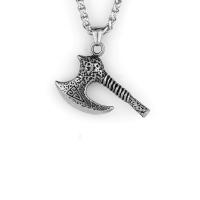 Titanium Steel Jewelry Necklace, Axe, polished, fashion jewelry & for man cm [