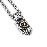 Titanium Steel Jewelry Necklace, polished, fashion jewelry & Unisex cm [