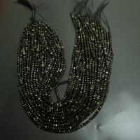 Perles de pierre gemme unique, or Obsidian, DIY & normes différentes pour le choix Environ 16 pouce, Vendu par brin